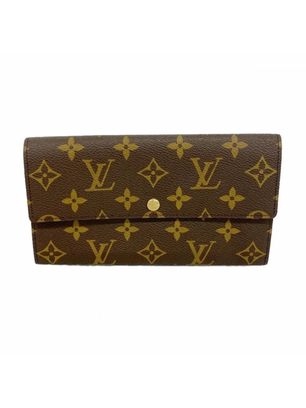 Louis Vuitton Wallet Monogram Porte-Monnaie Cles Brown